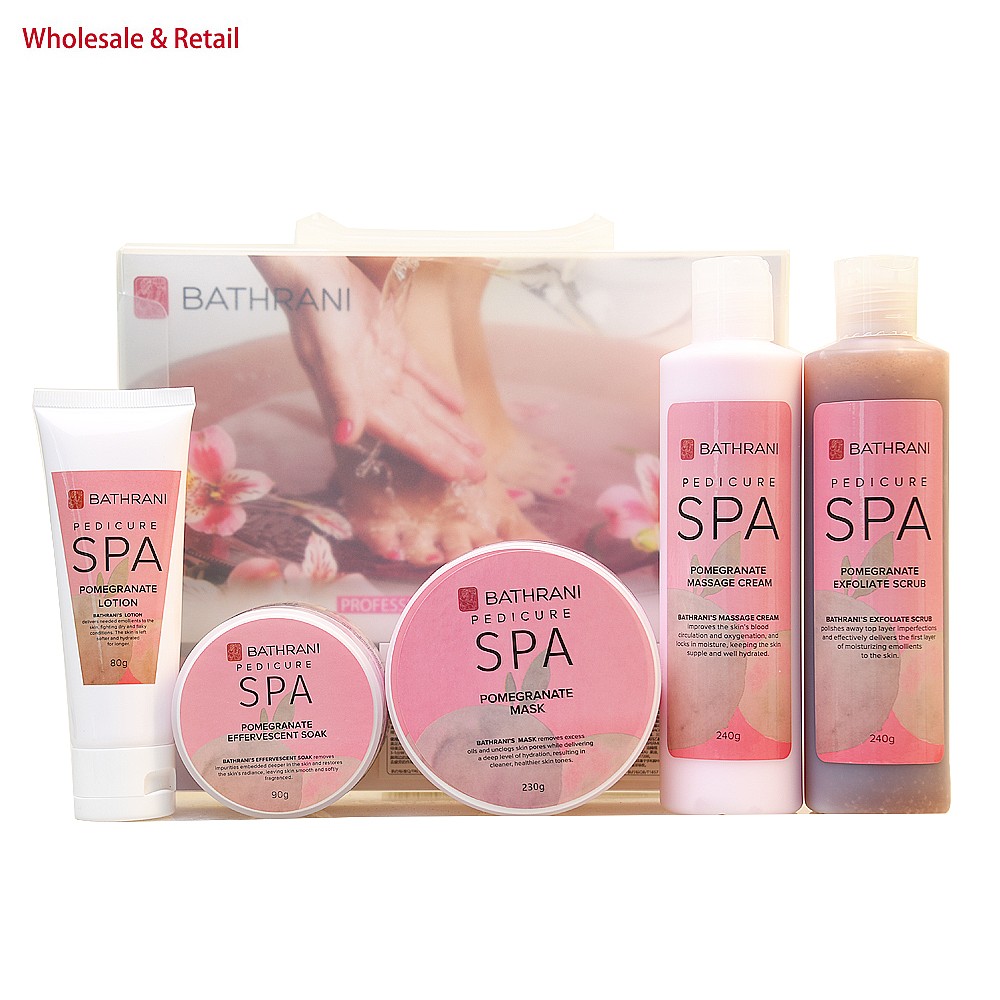 طقم باديكير سبا فاخر ذهبي من 5 - مراجعة Luxury Skincare & Spa وسعره