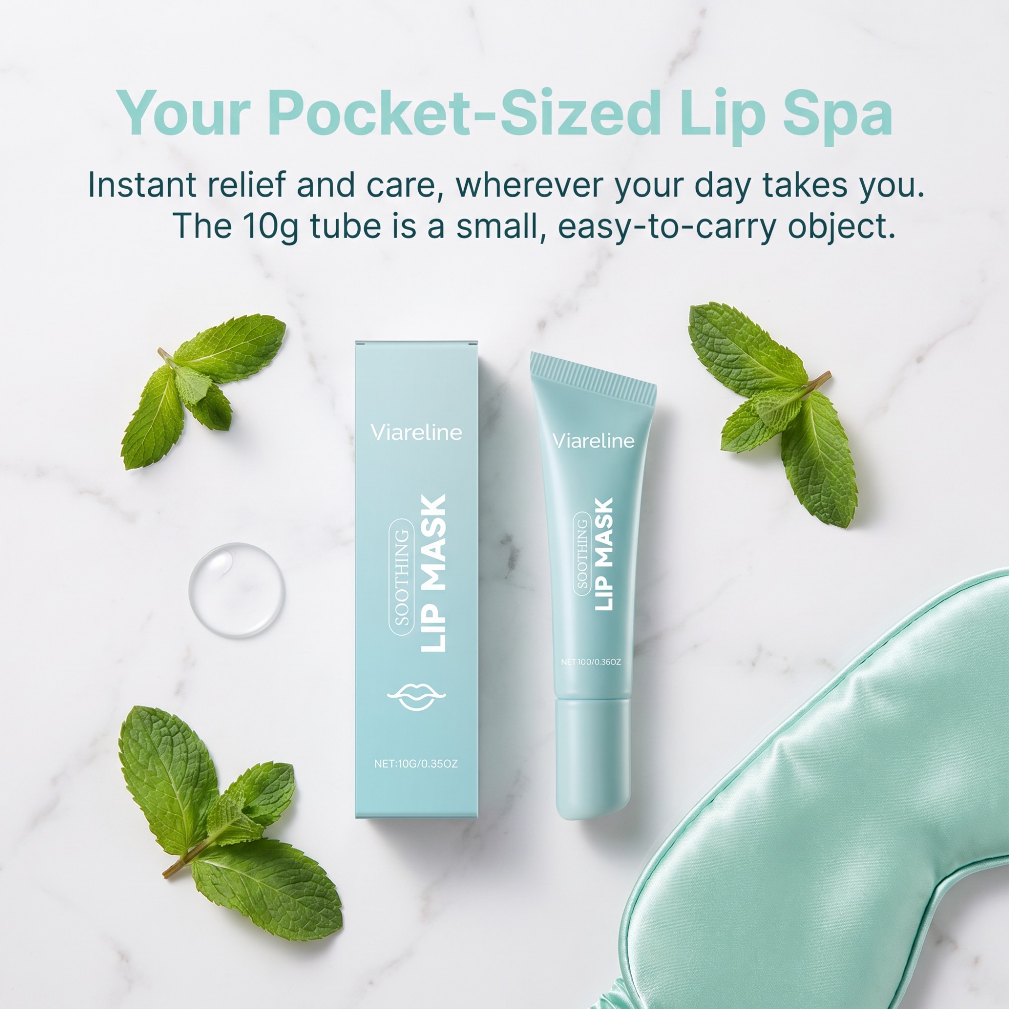 قناع الشفاه المهدئ بالمنثول ال - مراجعة Luxury Skin Care وسعره